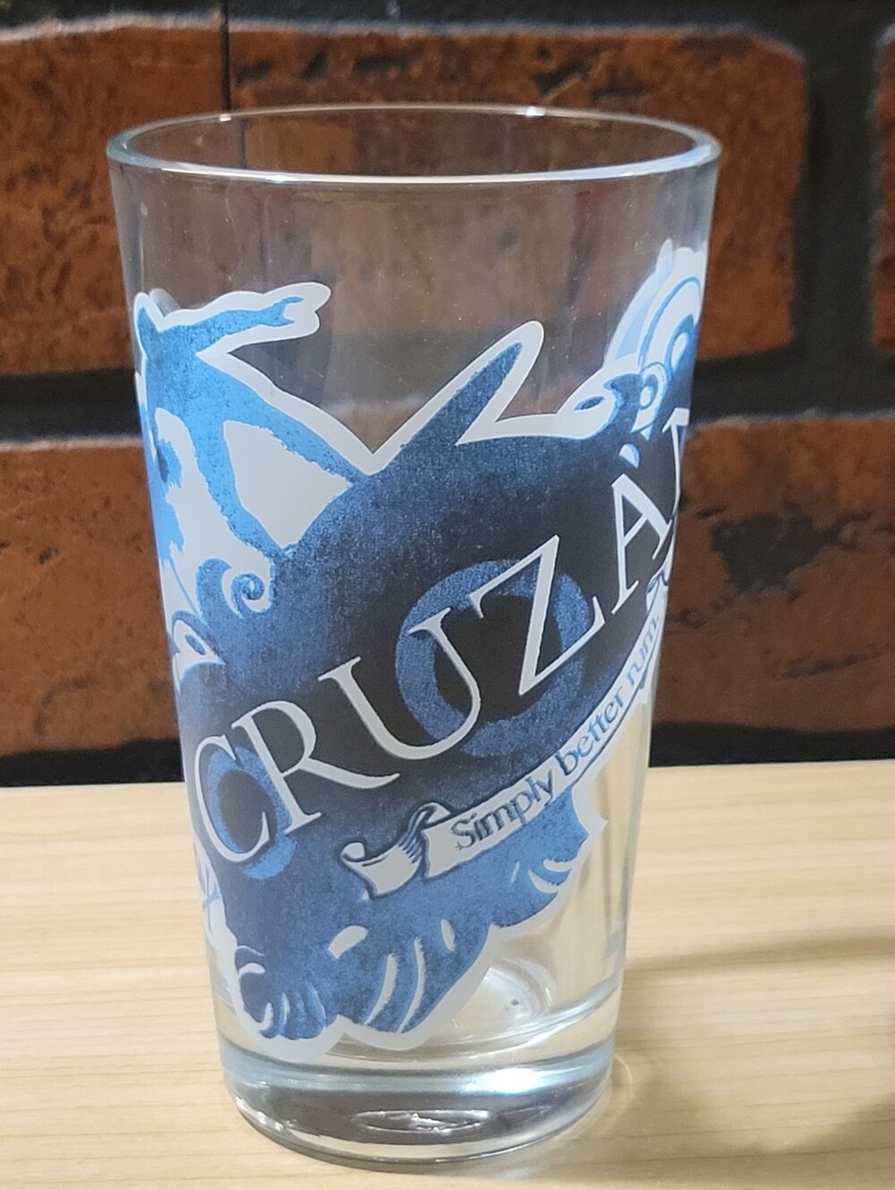 Cruzan Rum Drink Glass